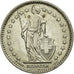 Monnaie, Suisse, 2 Francs, 1969, Bern, SUP, Copper-nickel, KM:21a.1