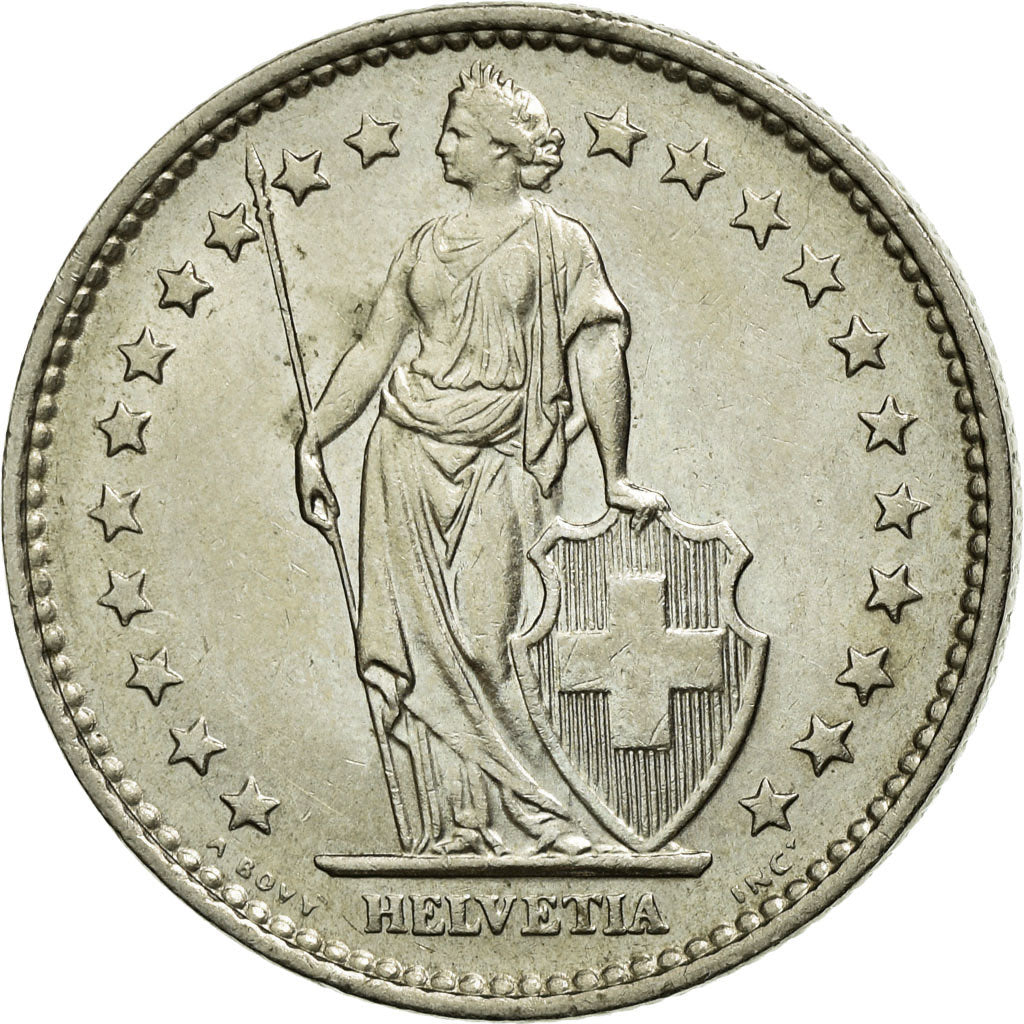 Monnaie, Suisse, 2 Francs, 1969, Bern, SUP, Copper-nickel, KM:21a.1