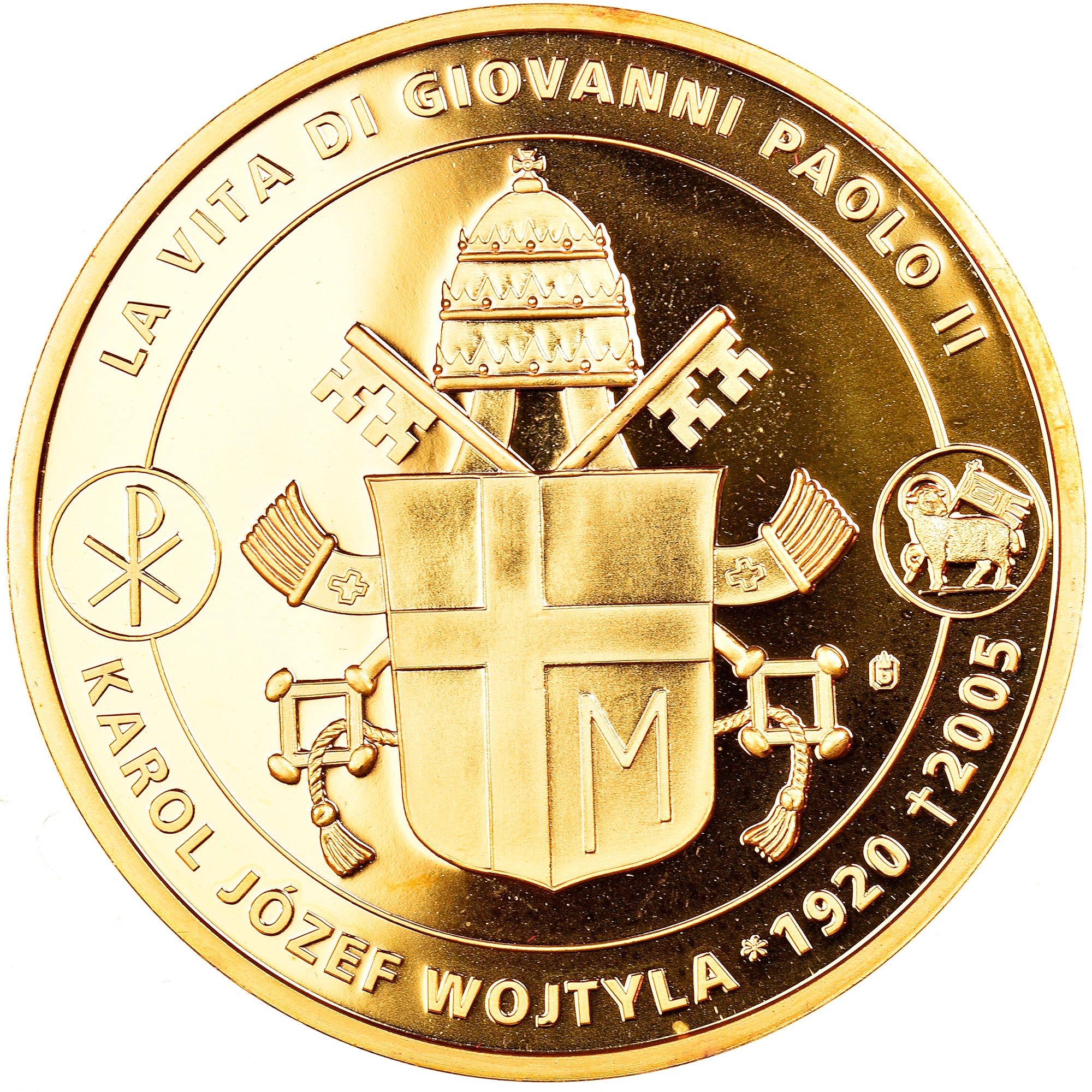 Vatican, Medal, La Béatification de jean-Paul II, Religions & beliefs, 2005