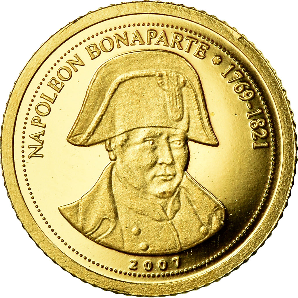 Coin, CONGO, DEMOCRATIC REPUBLIC, Napoléon Bonaparte, 1500 Francs CFA, 2007