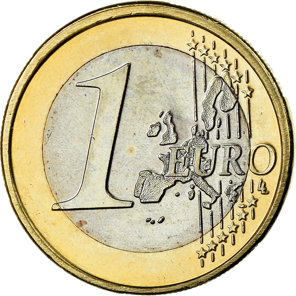 Luxemburgo, Euro, 2002, AU(55-58), Bimetálico, KM:81