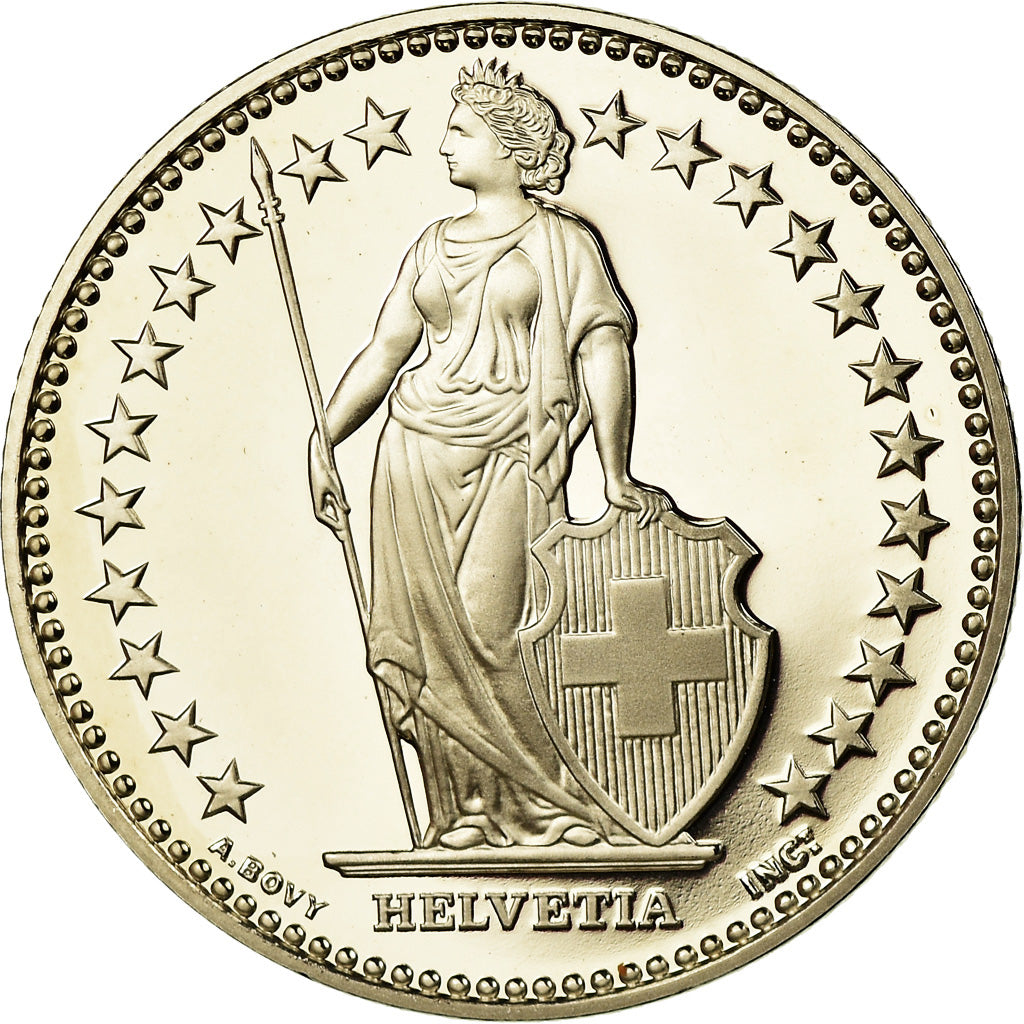 Monnaie, Suisse, 2 Francs, 2008, Bern, Proof, FDC, Copper-nickel, KM:21a.3