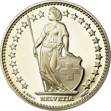 Coin, Switzerland, 2 Francs, 2008, Bern, Proof, MS(65-70), Copper-nickel