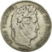 Coin, France, Louis-Philippe, 5 Francs, 1835, Rouen, VF(20-25), Silver