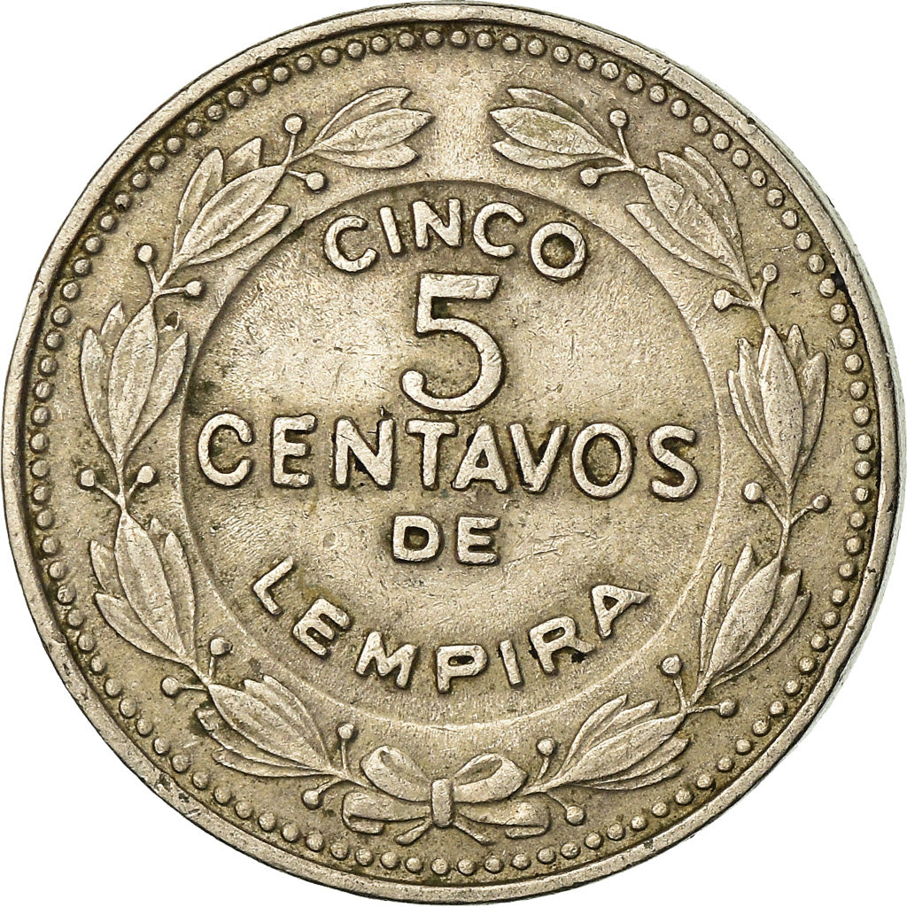 Monnaie, Honduras, 5 Centavos, 1980, TTB, Copper-nickel, KM:72.2