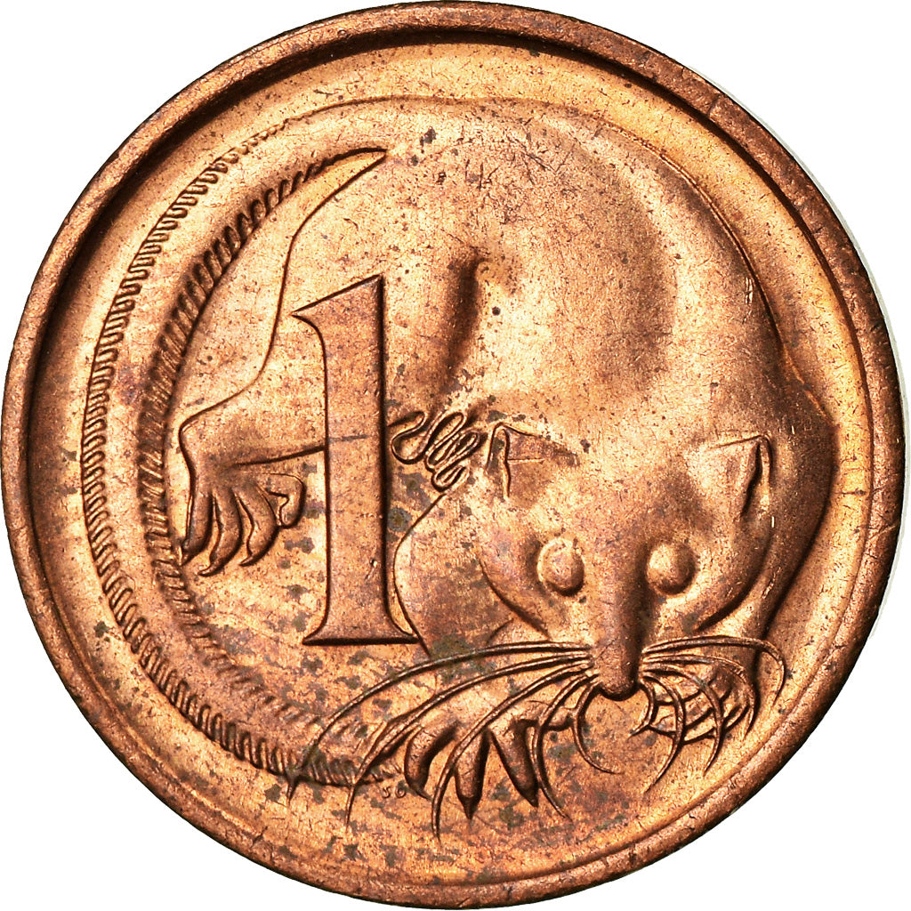 Munten, Australië, Elizabeth II, Cent, 1981, ZF, Bronze, KM:62