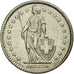Coin, Switzerland, 2 Francs, 1976, AU(55-58), Copper-nickel, KM:21a.1
