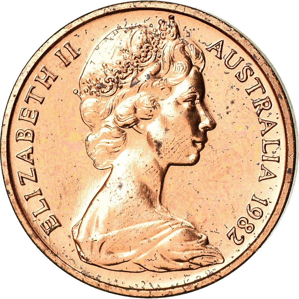 Munten, Australië, Elizabeth II, Cent, 1982, PR, Bronze, KM:62
