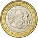 Mónaco, Euro, 2001, AU(55-58), Bimetálico, KM:173