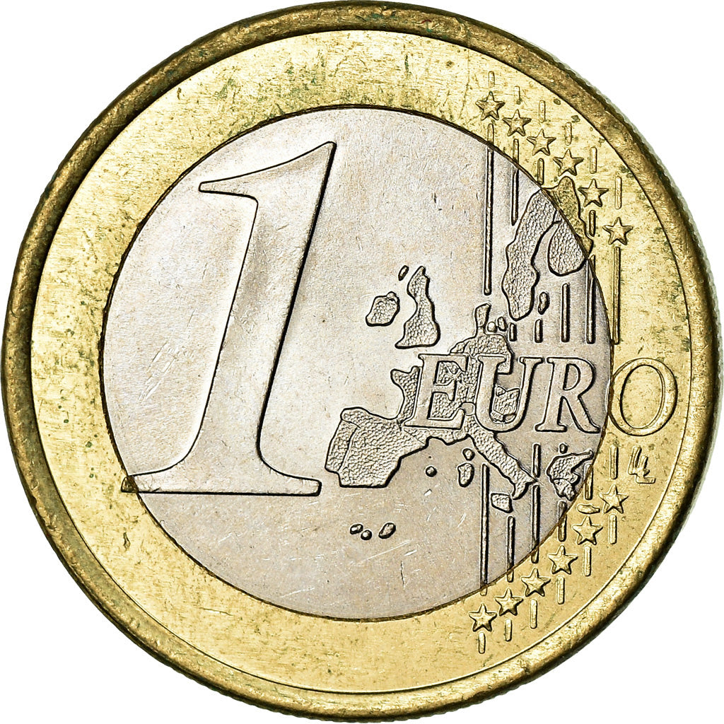 Mónaco, Euro, 2001, AU(55-58), Bimetálico, KM:173
