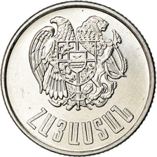Coin, Armenia, 3 Dram, 1994, AU(55-58), Aluminum, KM:55