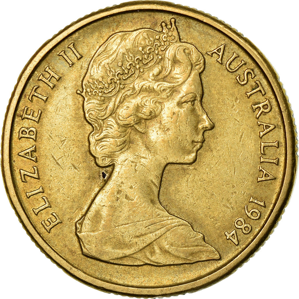 Coin, Australia, Elizabeth II, Dollar, 1984, Royal Australian Mint, EF(40-45)