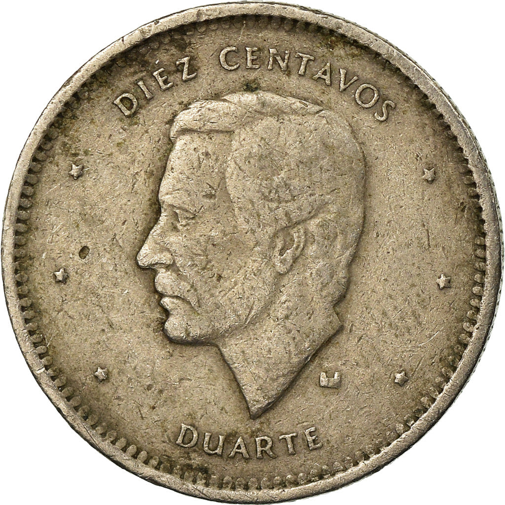 Moeda, República Dominicana, 10 Centavos, 1983, Dominican Republic Mint
