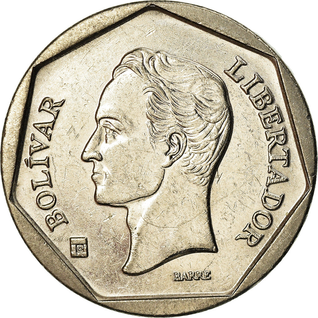 Moneta, Venezuela, 100 Bolivares, 2001, Maracay, EF(40-45), Nikiel powlekany