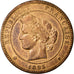 Monnaie, France, Cérès, 10 Centimes, 1895, Paris, TB+, Bronze, KM:815.1
