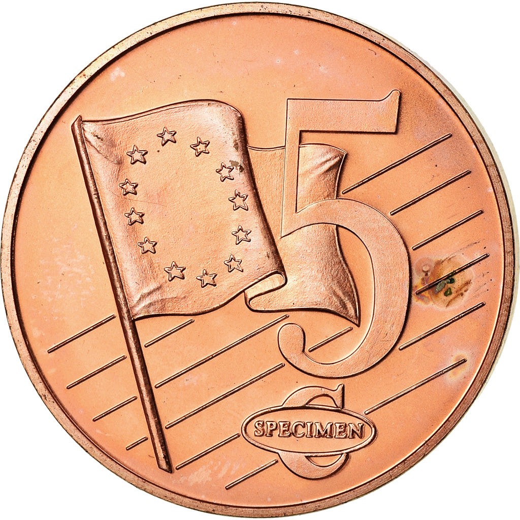 Ilha de Man, Medal, 5 C, Essai-Trial, 2003, MS(63), Cobre