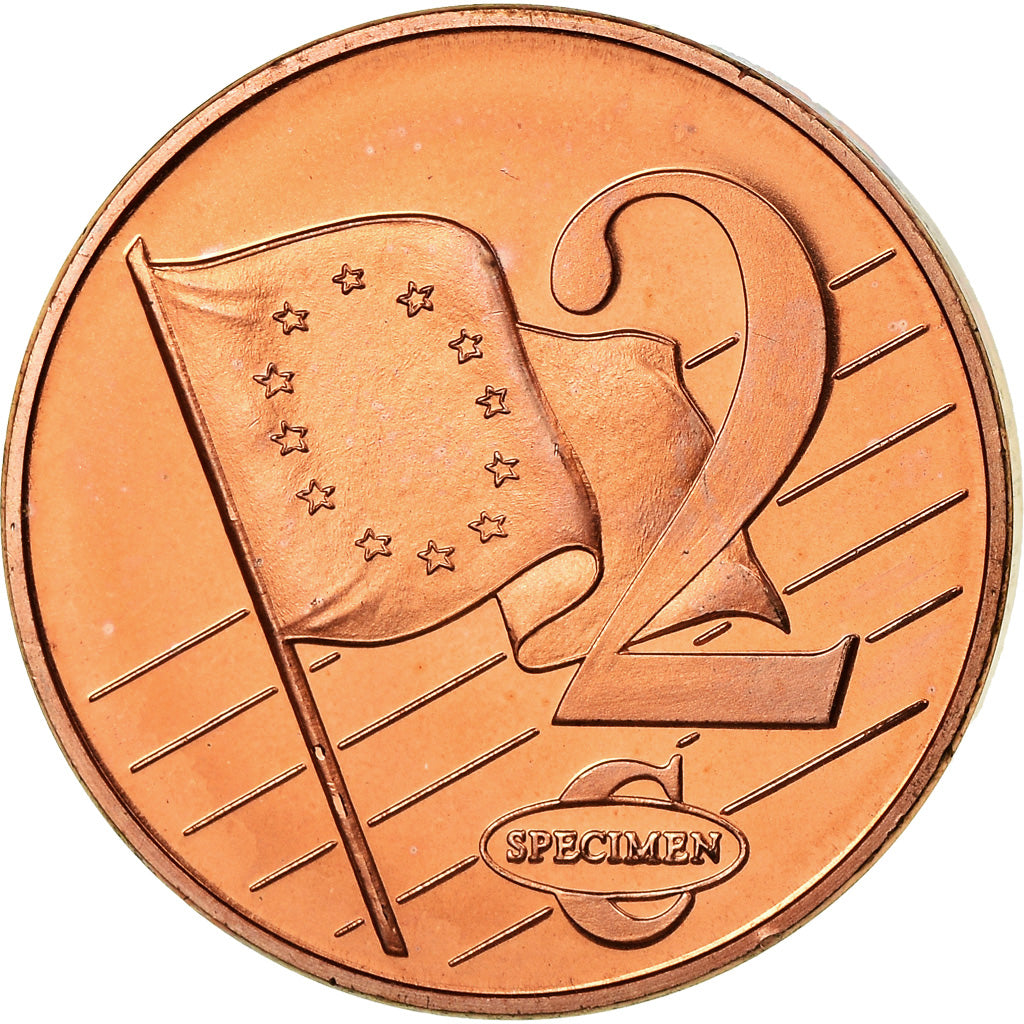 Estonia, Medal, 2 C, Essai Trial, 2003, MS(63), Miedź