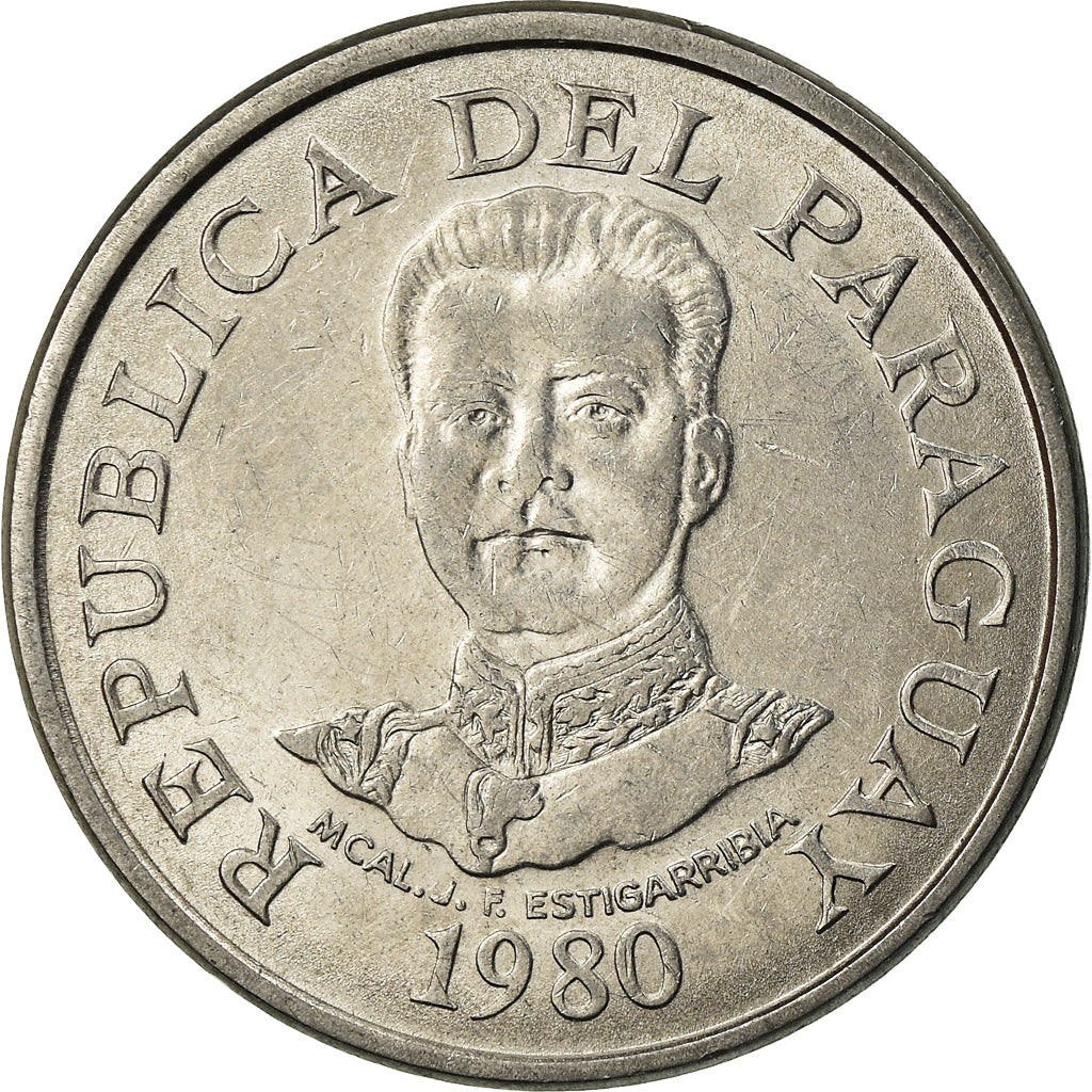 Monnaie, Paraguay, 50 Guaranies, 1980, TTB, Stainless Steel, KM:169