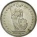 Coin, Switzerland, Franc, 1988, Bern, AU(55-58), Copper-nickel, KM:24a.3