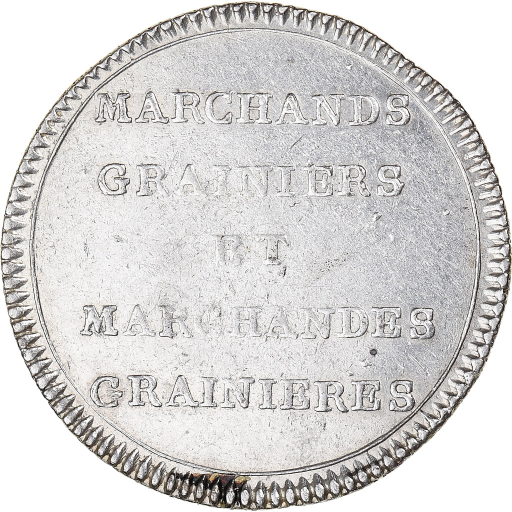 France, Token, Corporations Grainiers, Marchands et Porteurs de Grains, History