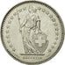 Coin, Switzerland, Franc, 1987, Bern, AU(55-58), Copper-nickel, KM:24a.3