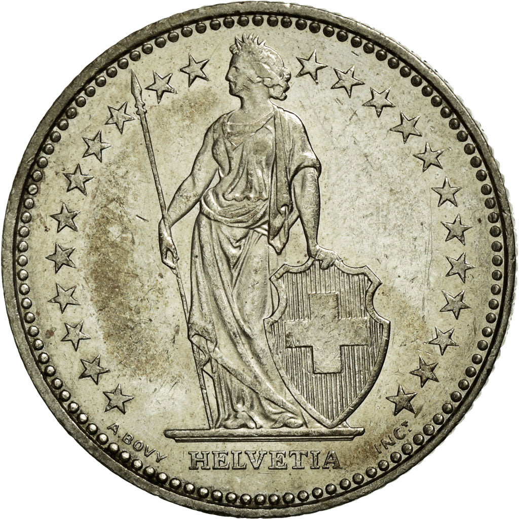 Moneta, Svizzera, Franc, 1985, Bern, SPL-, Rame-nichel, KM:24a.3