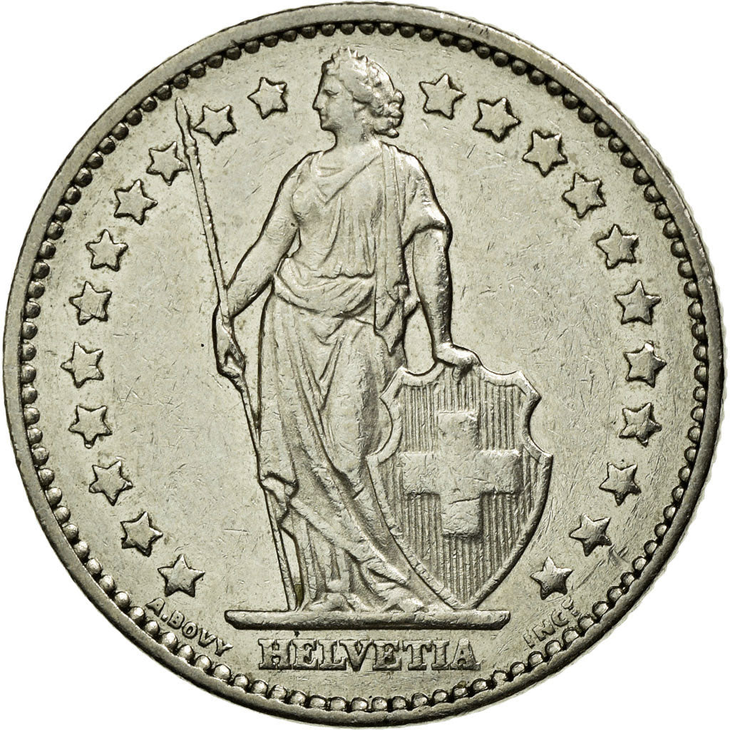 Moneta, Svizzera, Franc, 1981, Bern, SPL-, Rame-nichel, KM:24a.1