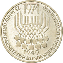 Coin, GERMANY - FEDERAL REPUBLIC, 5 Mark, 1974, Stuttgart, Germany, Proof