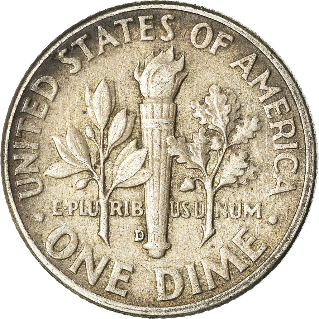 Coin, United States, Roosevelt Dime, Dime, 1960, U.S. Mint, Denver, EF(40-45)