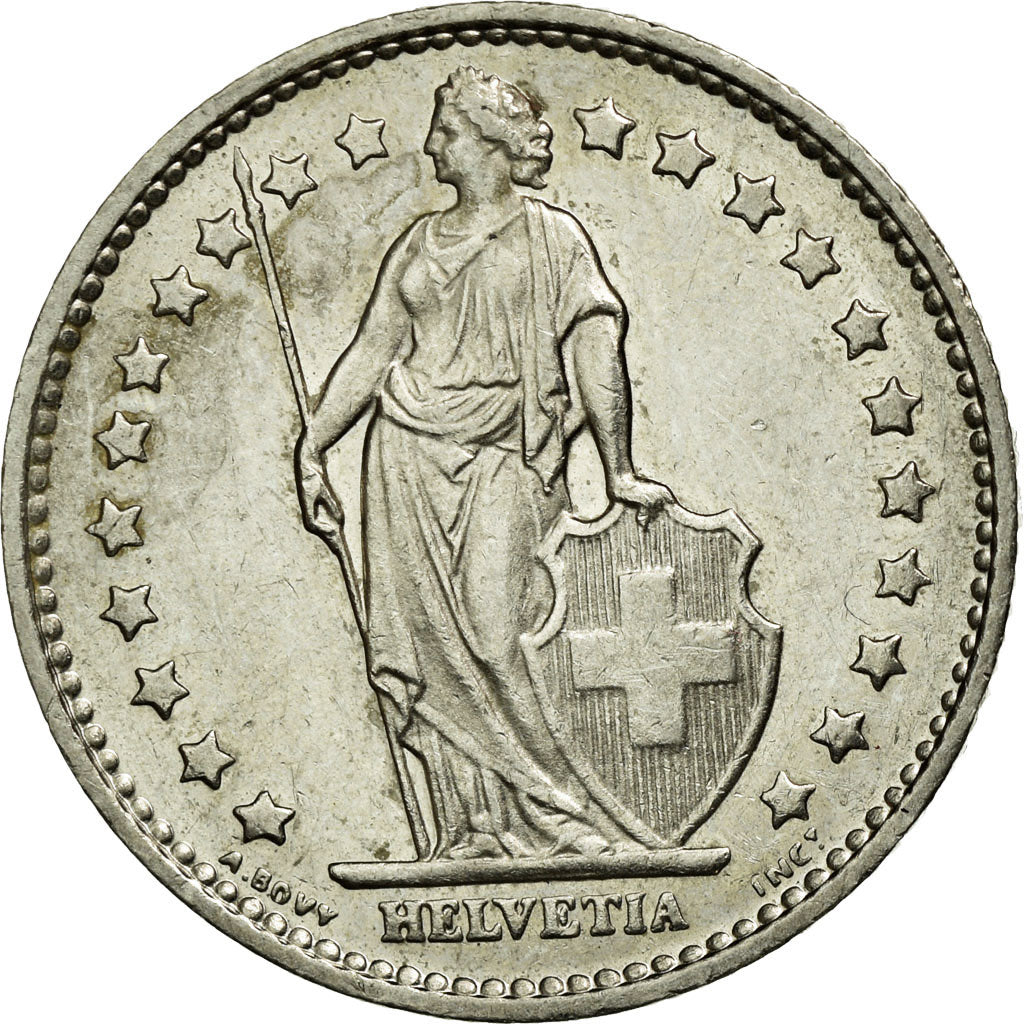 Coin, Switzerland, Franc, 1979, Bern, AU(55-58), Copper-nickel, KM:24a.1