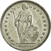 Coin, Switzerland, Franc, 1975, Bern, AU(55-58), Copper-nickel, KM:24a.1