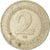Moneta, Węgry, 2 Forint, 1965, EF(40-45), Miedź-Nikiel-Cynk, KM:556a