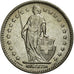 Coin, Switzerland, Franc, 1973, Bern, AU(55-58), Copper-nickel, KM:24a.1