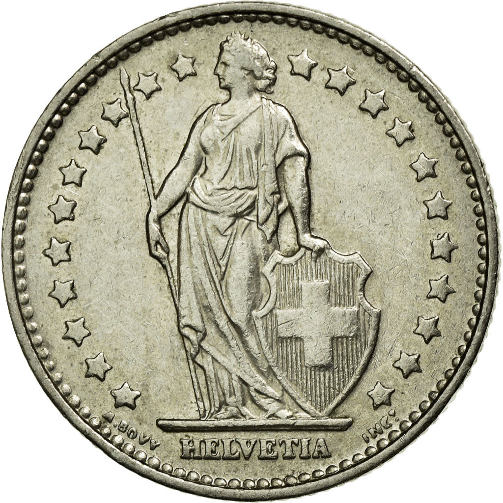 Monnaie, Suisse, Franc, 1971, Bern, SUP, Copper-nickel, KM:24a.1