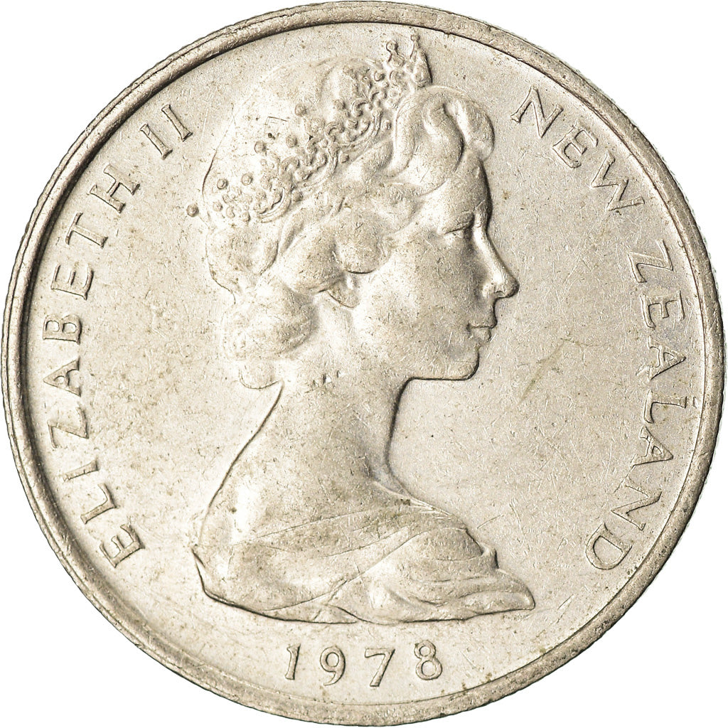 Münze, Neuseeland, Elizabeth II, 5 Cents, 1978, SS, Copper-nickel, KM:34.1