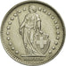 Coin, Switzerland, Franc, 1970, Bern, AU(55-58), Copper-nickel, KM:24a.1