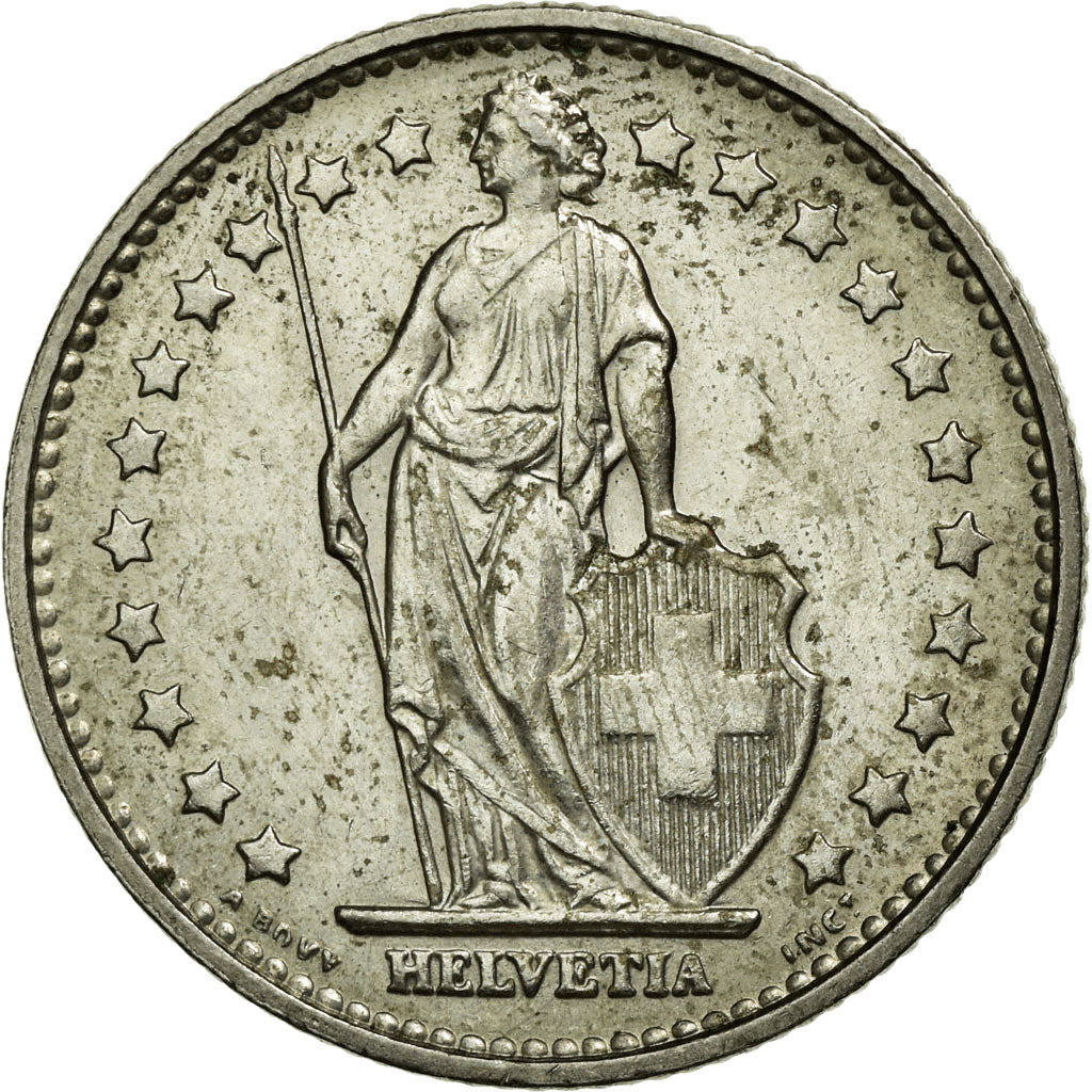 Monnaie, Suisse, Franc, 1969, Bern, SUP, Copper-nickel, KM:24a.1