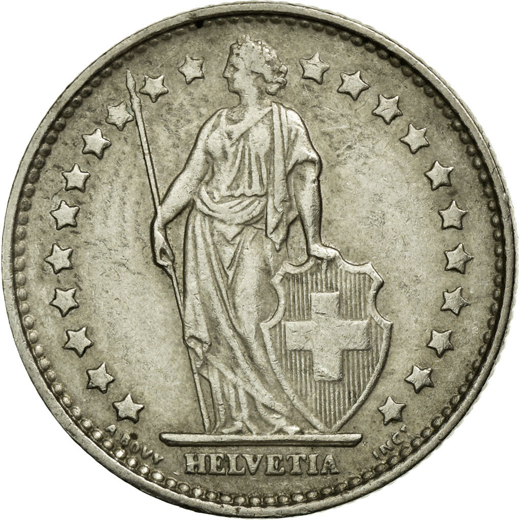Monnaie, Suisse, Franc, 1968, Bern, SUP, Copper-nickel, KM:24a.1