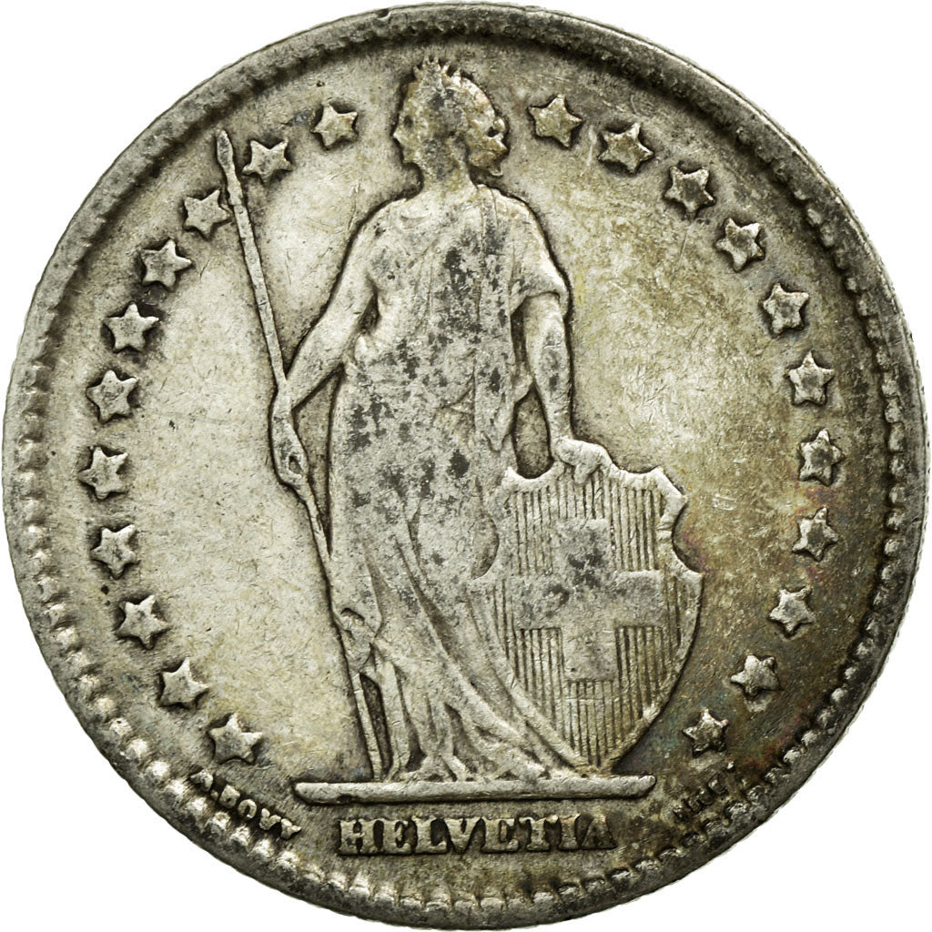 Coin, Switzerland, Franc, 1903, Bern, EF(40-45), Silver, KM:24