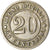 Moneta, Italia, Umberto I, 20 Centesimi, 1894, Berlin, BB, Rame-nichel, KM:28.1