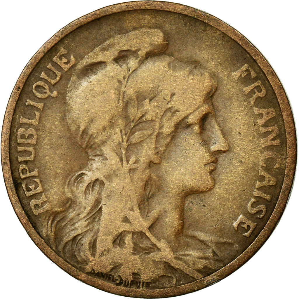 Munten, Frankrijk, Dupuis, 5 Centimes, 1911, FR+, Bronze, KM:842, Gadoury:165