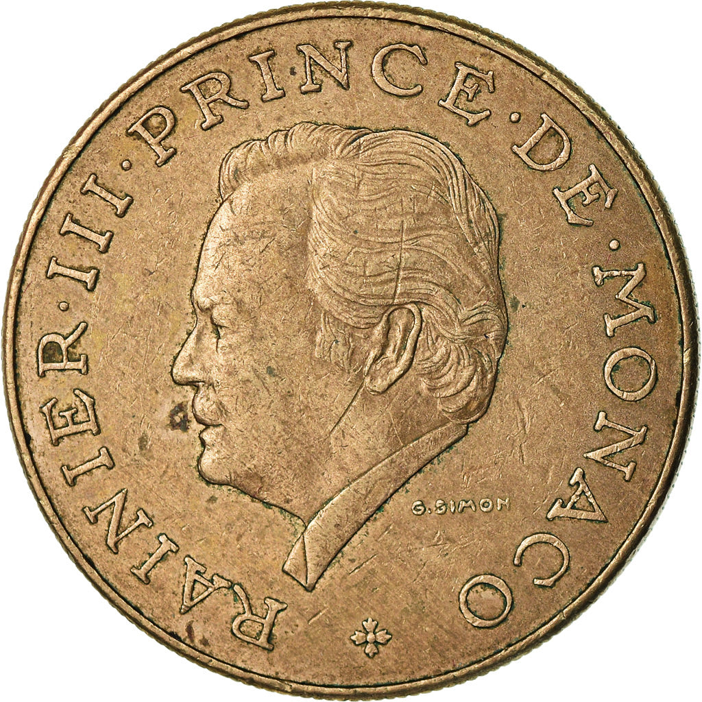 Coin, Monaco, Rainier III, 10 Francs, 1981, AU(55-58), Copper-Nickel-Aluminum