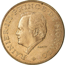 Coin, Monaco, Rainier III, 10 Francs, 1981, AU(55-58), Copper-Nickel-Aluminum