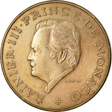 Monnaie, Monaco, Rainier III, 10 Francs, 1981, SUP, Copper-Nickel-Aluminum