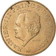 Monnaie, Monaco, Rainier III, 10 Francs, 1981, SUP, Copper-Nickel-Aluminum