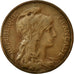 Moneta, Francia, Dupuis, 10 Centimes, 1912, MB+, Bronzo, KM:843, Gadoury:277