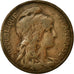 Munten, Frankrijk, Dupuis, 10 Centimes, 1912, ZF, Bronze, KM:843, Gadoury:277