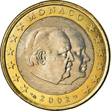 Monaco, Euro, 2002, Paris, MS(63), Bimetaliczny, KM:173