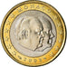 Monaco, Euro, 2002, Paris, MS(63), Bimetaliczny, KM:173
