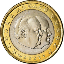Monaco, Euro, 2002, UNZ, Bi-Metallic, KM:173